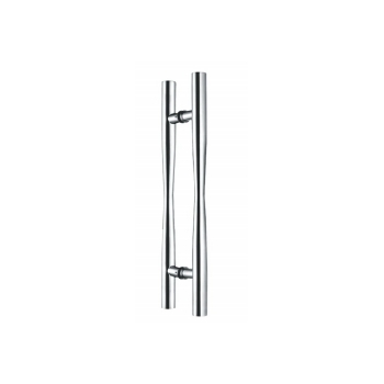 HXM curved double opening projection sliding door